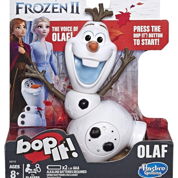 DISNEY FROZEN 2 OLAF SNOWMAN BOP IT GAME - Picture 3 of 4